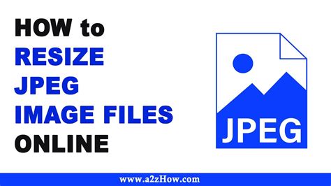 Resize image files online .